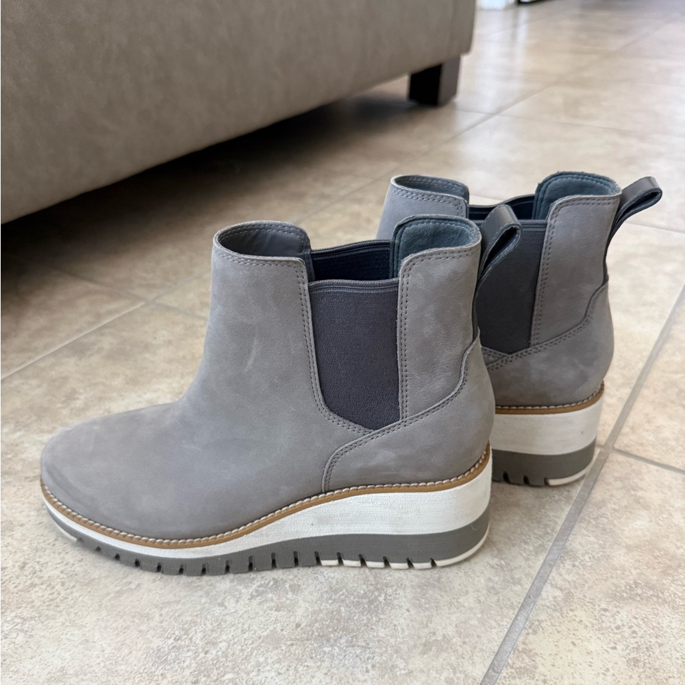 Cole Haan Charcoal Ankle Booties